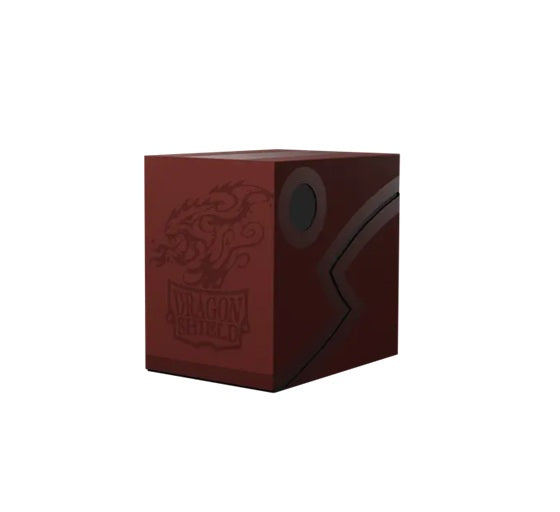 Dragon Shield Double Shell Card Box Blood Red - Arcane Tinmen