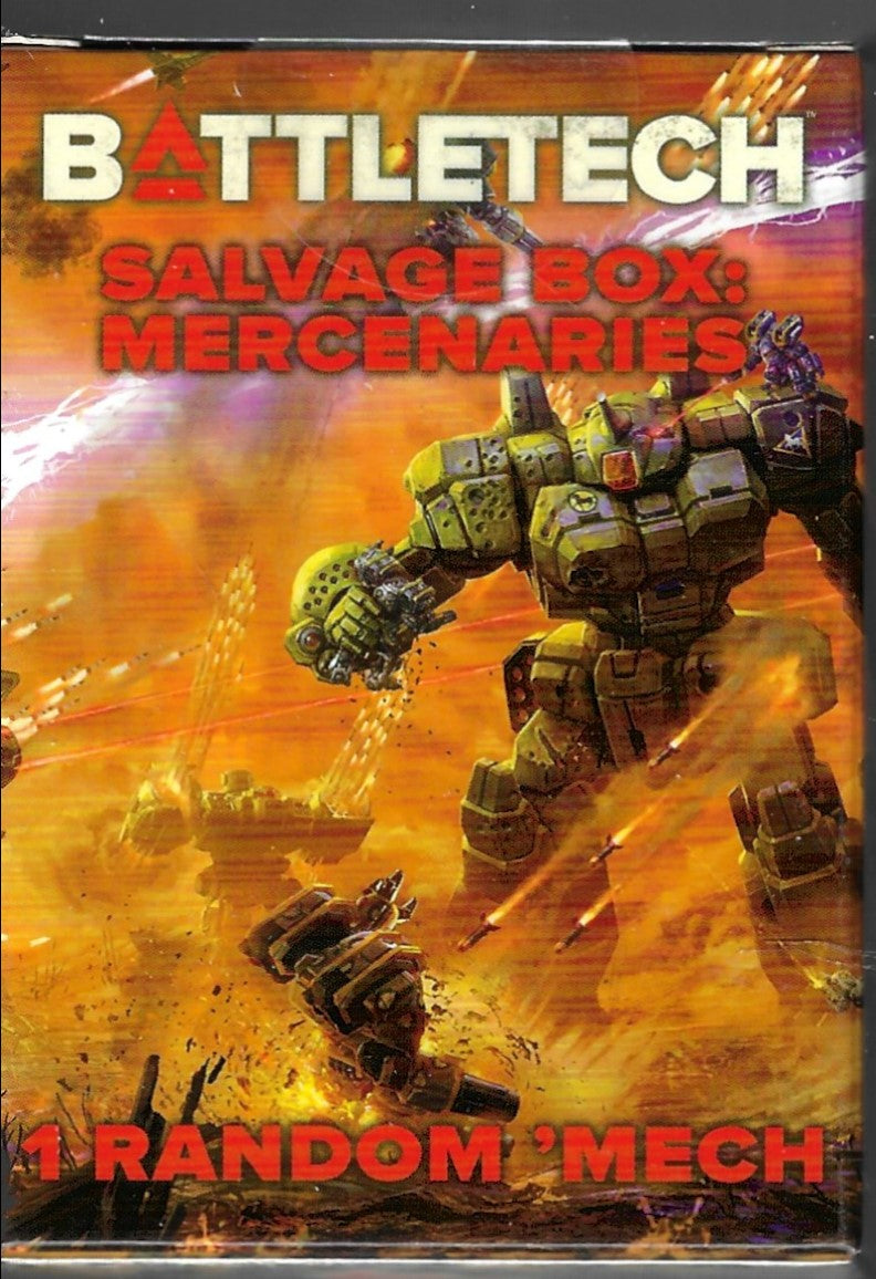 BattleTech Salvage Blind Box Mercenaries - BattleTech – MantisGamingStudios
