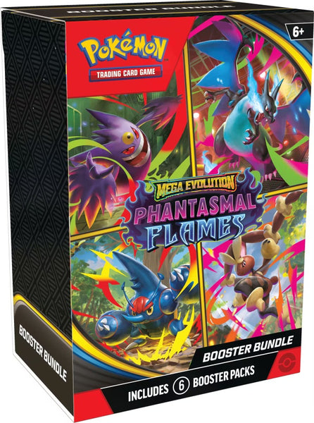 Pokemon TCG: Mega Evolution Phantasmal Flames Booster Bundle - Pokemon