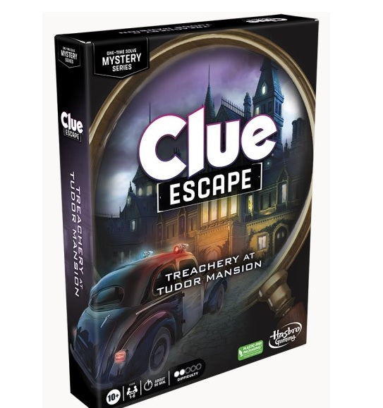 Clue Escape Treachery at Tudor Mansion - Hasbro