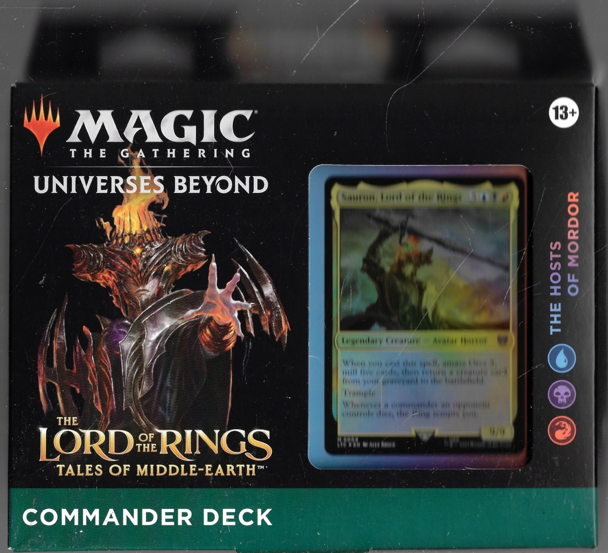 Magic Lord of The Rings Tales of Middle-Earth Commander Deck Magic Lord of The Rings Tales of Middle-Earth Commander Deck