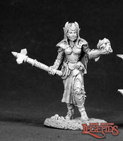 Female Dark Elf Cleric - Reaper Dark Haven Legends