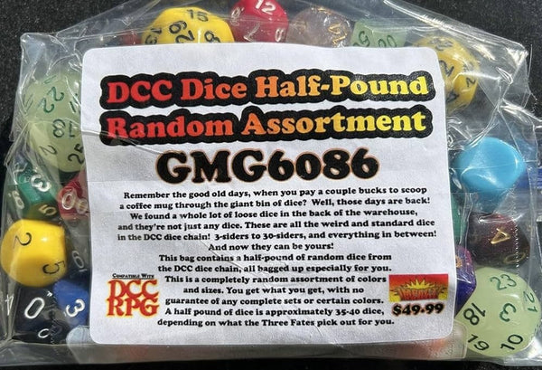 Dungeon Crawl Classics Half Pound Random Assortment Dice Set - Goodman Games