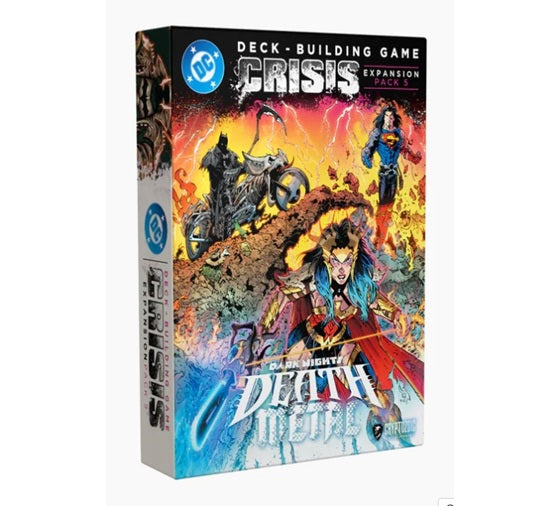 DC Deck Building Game: Crisis Expansion Pack 5 - Dark Nights Death Metal - Cryptozoic Entertainment