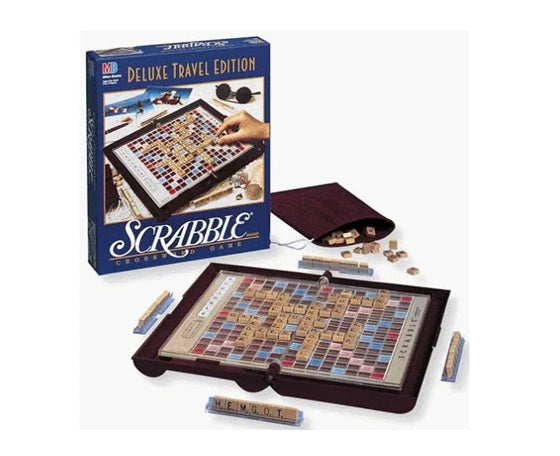 Scabble Deluxe Travel Edition - Milton Bradley
