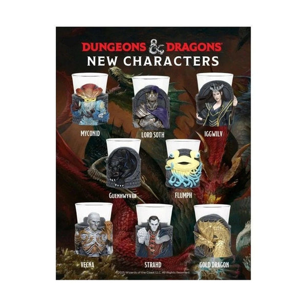 Dungeons & Dragons: Mini Dice Cups Series 2  - Sirius Dice