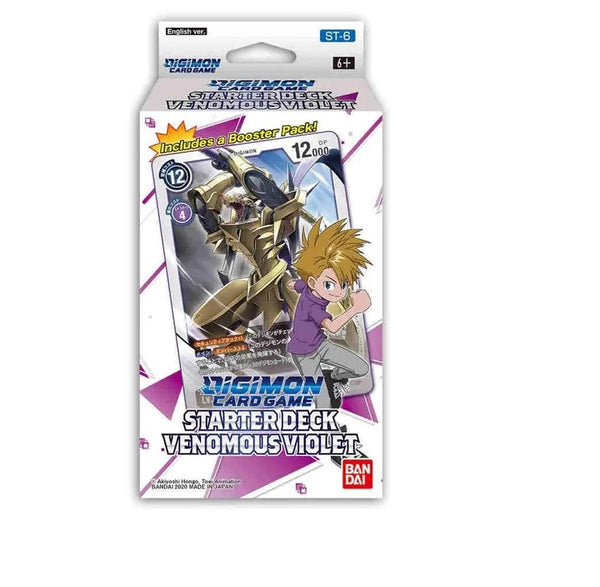 Mantis Digimon Digimon TCG Starter Deck Venomous Violet - Bandai – MantisGamingStudios