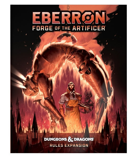 Dungeons & Dragons RPG: Eberron Forge of the Artificer Alternate Hard Cover - Dungeon & Dragons 5.5E