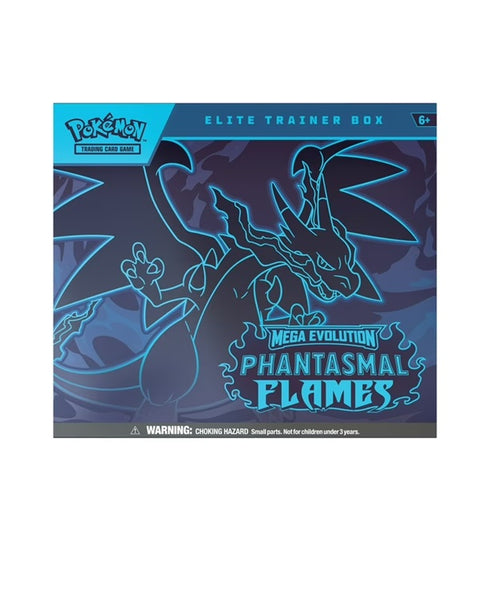 Pokemon TCG: Mega Evolution Phantasmal Flames Elite Trainer Box - Pokemon