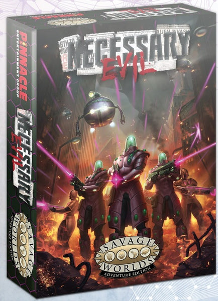 Necessary Evil RPG: Boxed Set - Savage Worlds