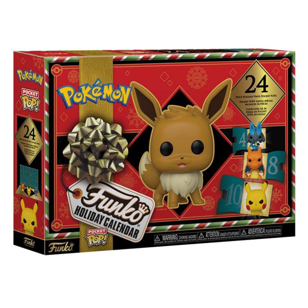 Pokemon Advent Holiday Calendar 2023 - Funko Pocket Pop