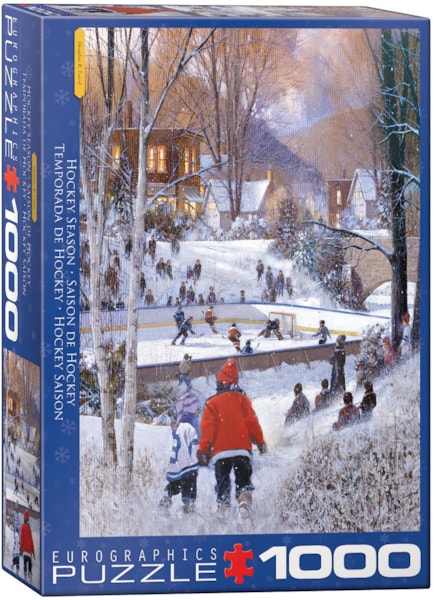 Hockey Season 1000pc - EuroGraphics Puzzle