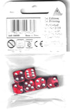 Illuminati Dice Pack Red (6) - Steve Jackson Games