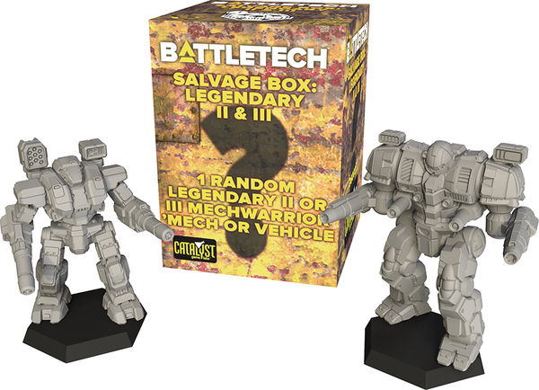 BattleTech Salvage Blind Box Legendary 2 & 3 - BattleTech