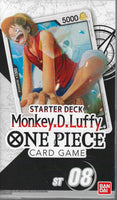 One Piece TCG Monkey D Luffy Starter Deck ST08 - Bandai