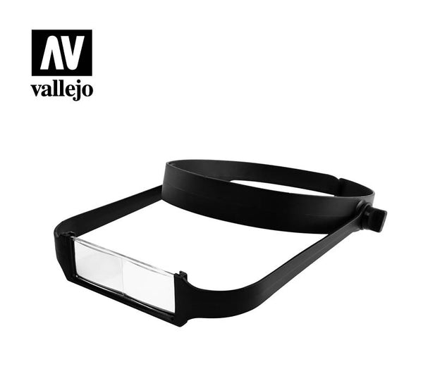 Lightweight Headband Magnifier with 4 Lenses - Acrylicos Vallejo
