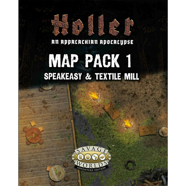 Holler An Appalachian Apocalypse Map Pack 1 - Savage Worlds