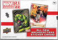 Marvel Annual Trading Cards Blaster 21-22  Upper Deck