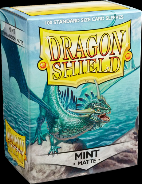 Dragon Shield Matte Mint (100) - Arcane Tinmen