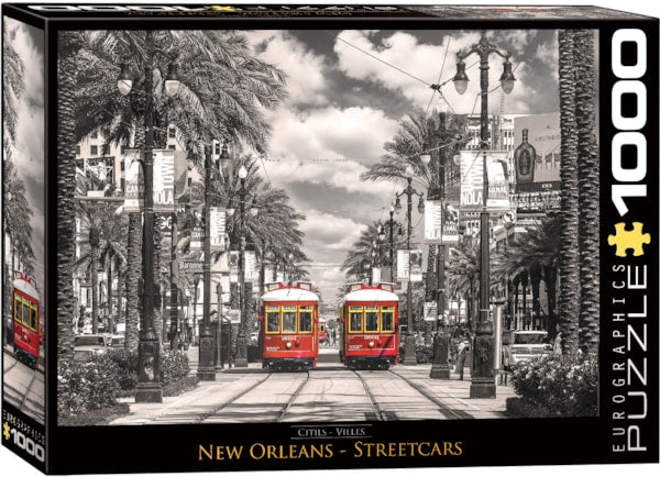 New Orleans Streetcars 1000pc - EuroGraphics Puzzle