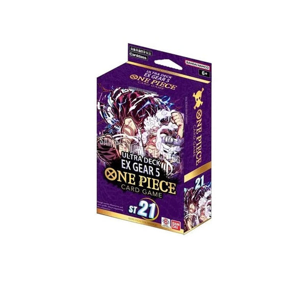 one piece card game ultra deck One Piece TCG Ultra Deck Ex Gear 5 (ST-21)