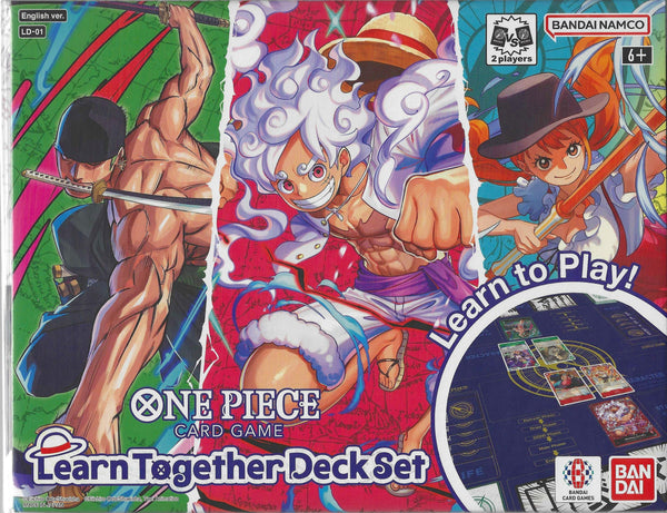 One Piece TCG Learn Together Deck Set - Bandai