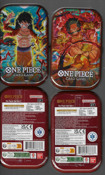 One Piece TCG Tin Pack Set V1  ( TS-01 ) - Bandai