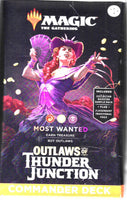 Outlaws of Thunder Junction Commander Most Wanted - MTG - Magic The Gathering