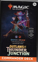 Outlaws of Thunder Junction Commander Quick Draw - MTG - Magic The Gathering