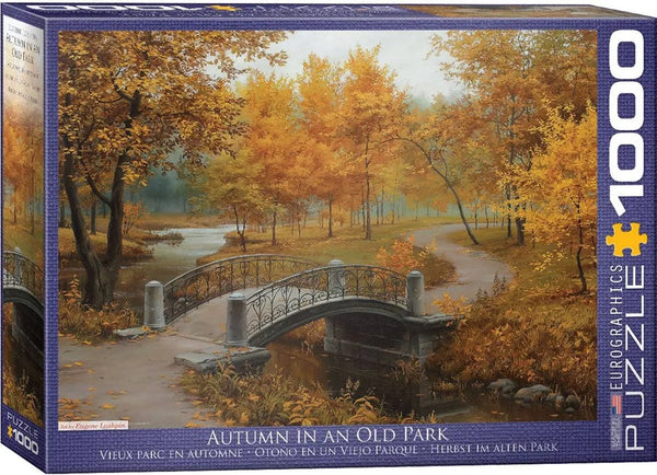 Autumn on an Old Park 1000pc - EuroGraphics Puzzle