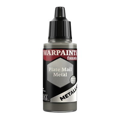 Warpaints Fanatic Metallics: Plate Mail Metal 18ml - The Army Painter