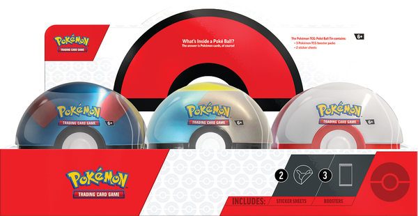 Pokemon TCG Poke Ball Tin (Q4 2025)  - Pokemon