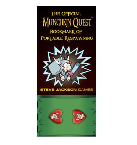 Munchkin Quest Bookmark of Portable Respawning - Steve Jackson Games