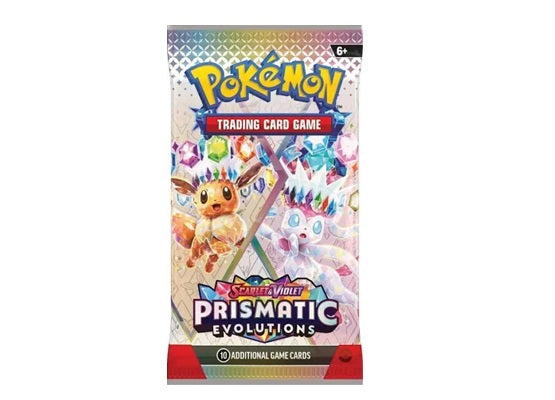 Pokemon TCG: Scarlet & Violet Prismatic Evolutions Booster Pack -  Pokemon