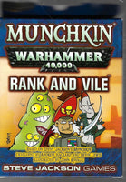 Munchkin Warhammer 40K Rank and Vile Expansion - Steve Jackson Games