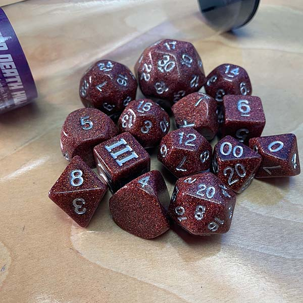 Dungeon Crawl Classics: Rusted  Dice Set - Goodman Games (Copy)