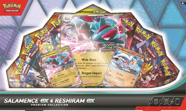 Pokemon TCG: Salamence ex & Reshiram ex Premium Collection - Pokemon