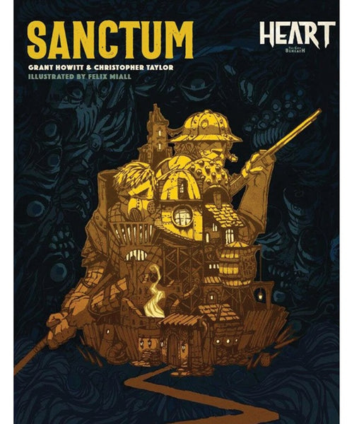 Heart RPG: The City Beneath Sanctum (New Printing) - Rowan Rook and Decard