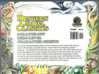 DCC Dungeon Crawl Classics RPG 0-Level Scratch-Off Character Sheets - Dungeon Crawl Classics