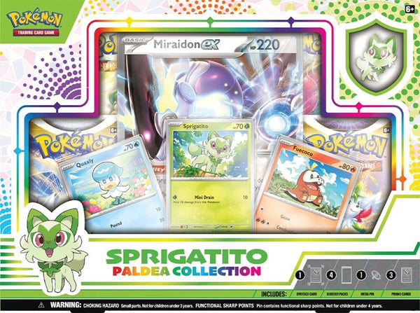 Pokemon Sprigatito EX Paldea Collection - Pokemon