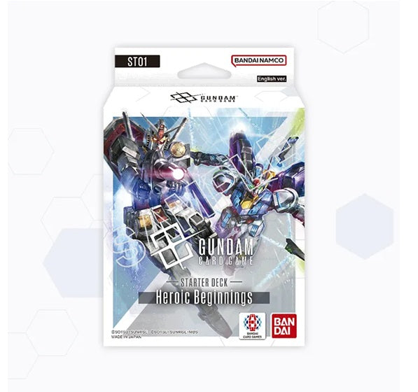 Gundam TCG: Heroic Beginnings Starter Deck (ST01) - Bandai