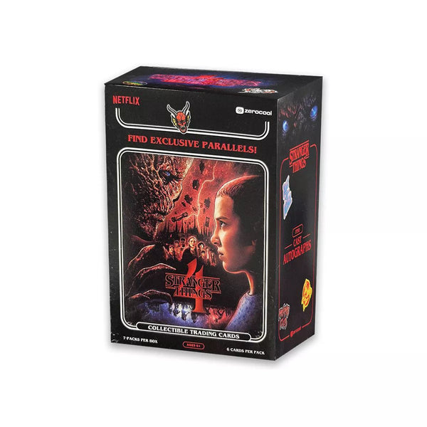 Stranger Things Season 4 Trading Card Blaster Box - Netflix