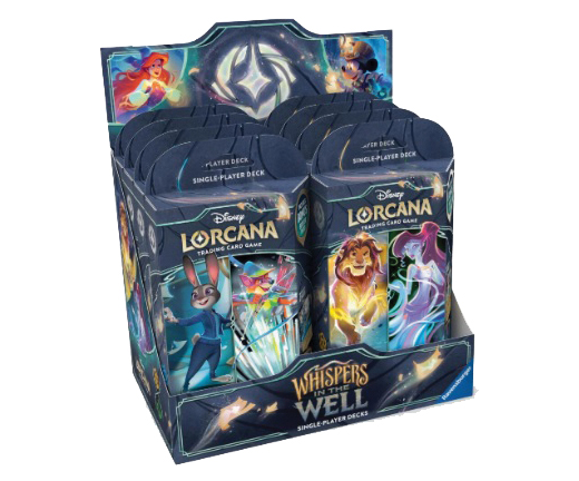 Disney Lorcana TCG Whispers in the Well Single Player Decks -  Lorcana TCG