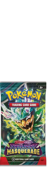 Pokemon TCG Scarlet & Violet Twilight Masquerade Booster Pack - Pokemon