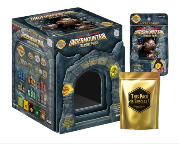 Dungeons & Dragons: Undermountain Treasure Blind Box  - Sirius Dice