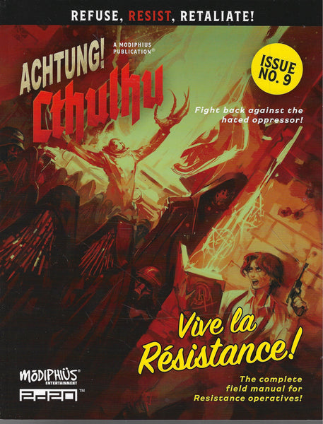Achtung! Cthulhu (Issue 9) Vive La Resistance! - Modiphius Entertainment