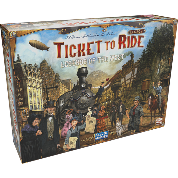 Ticket To Ride Legacy Legends of the West - Days of Wonder