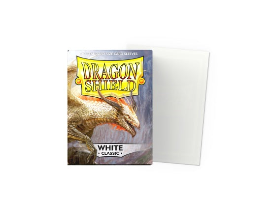 Dragon Shield White Classic (100) - Arcane Tinmen