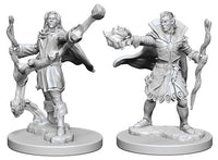 Elf Sorcerer Male - Pathfinder Battles Deep Cuts Unpainted Minis