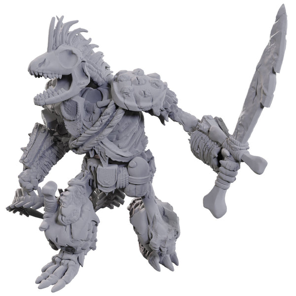 Lizardfolk Skeleton - Nolzur's Marvelous Unpainted Minis